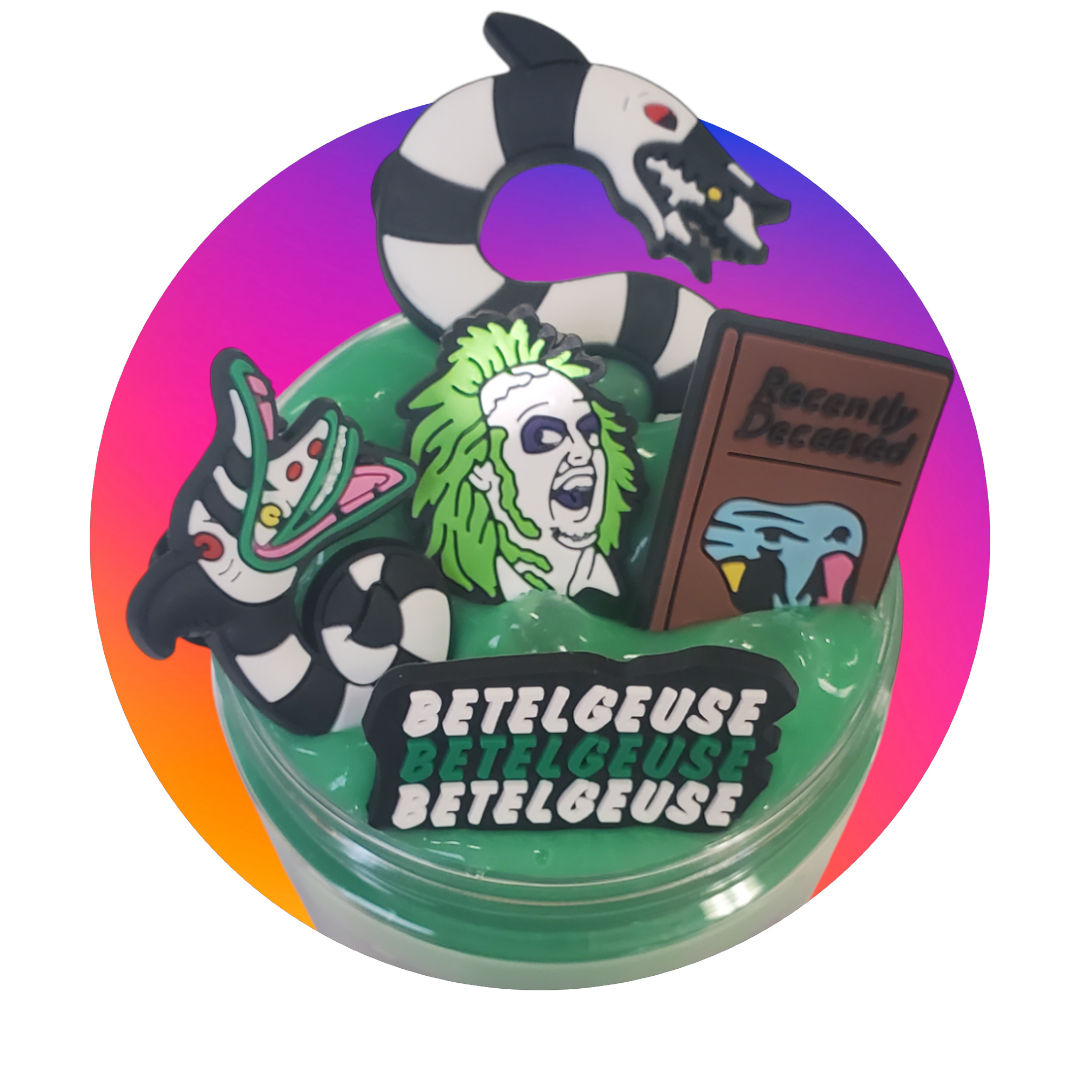 Beetlejuice Slime with Shoe Charms