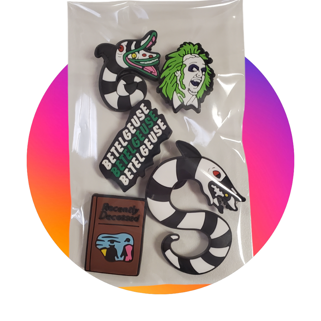 Beetlejuice Slime with Shoe Charms