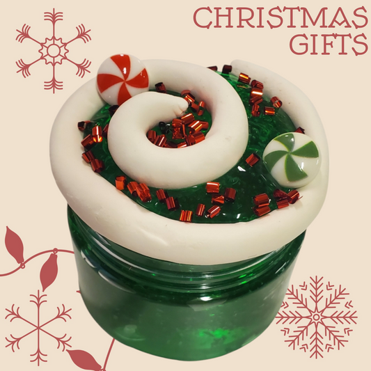 Peppermint Holiday Slime - Kit