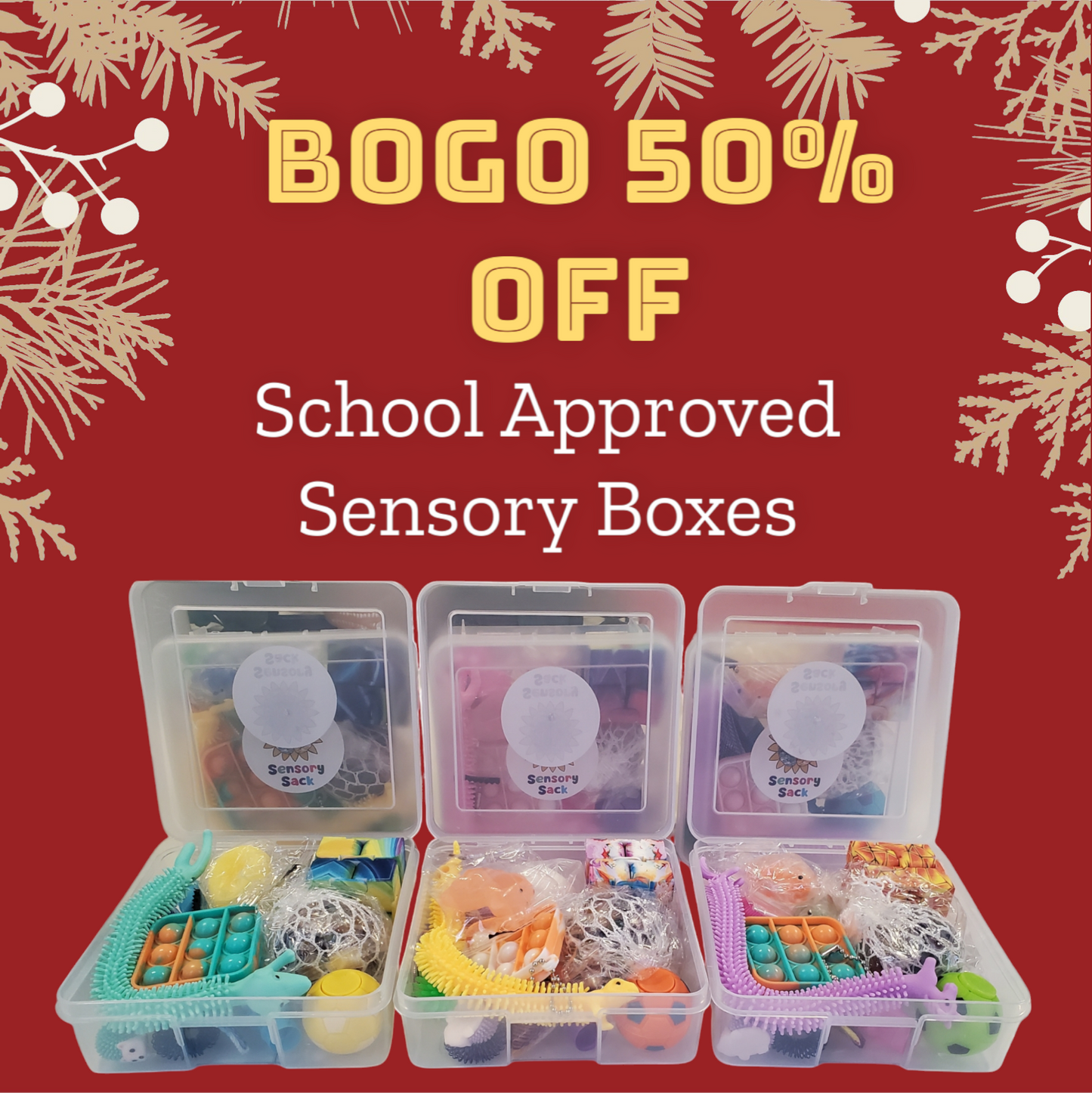 School Sensory Boxes *BOGO 50% OFF*