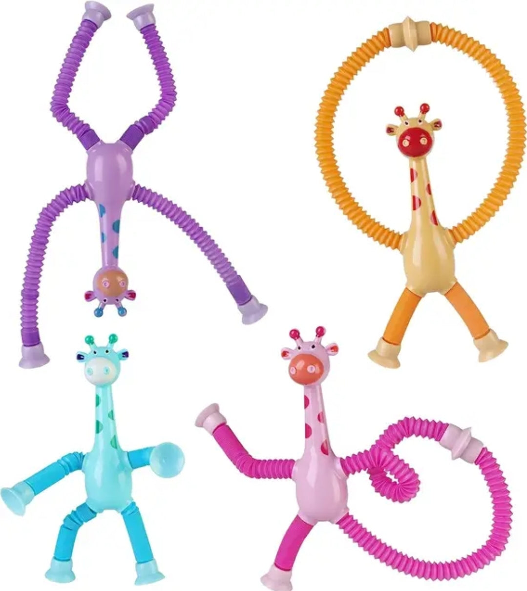 Pop Tube Giraffes (Pack of 4)